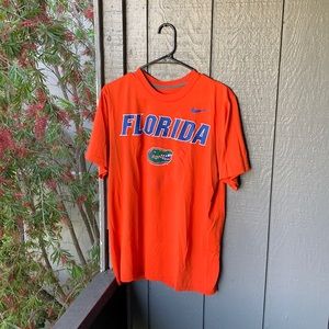 FLORIDA GATORS FOOTBALL NIKE DRI FIT MENS TEE
